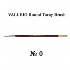 Vallego round Toray Brush 0